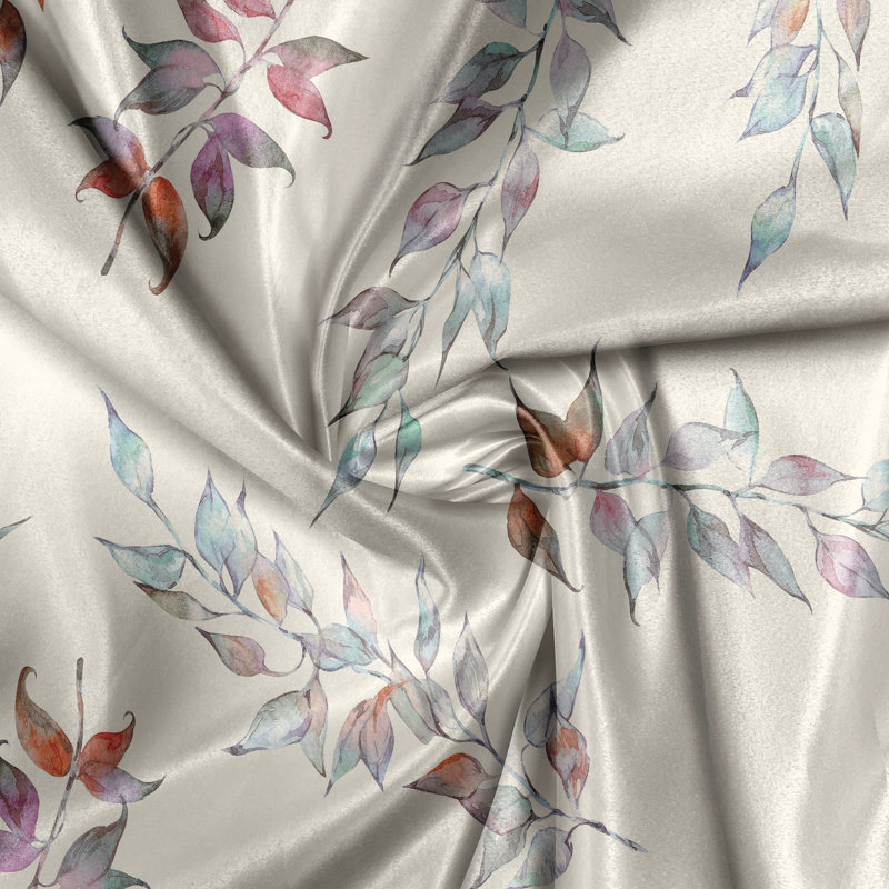 Waterloo Polyester Semi Sheer Curtain Pair