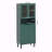 Tempered Glass Door Tall Storage Bookcase-783106967