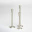 3 Piece Aluminum Tabletop Candlestick Set-563280712