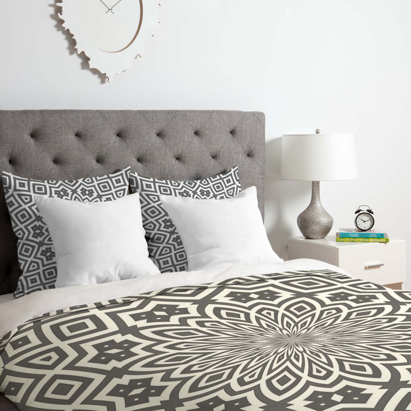 Lisa Argyropoulos Polyester Geometric Shapes Duvet Cover, Twin/Twin XL Duvet Cover + 1 Standard Sham