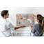 Wall Mounted bulletin board print home decor message pin boards decorative corkboard Decorative marble