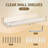 Clear Acrylic Floating Shelves Wall Mounted Set Of 4