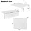 Foldable Solid Wood Floating Desk