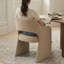 Chaise rembourrée 19 po en chenille-744644658