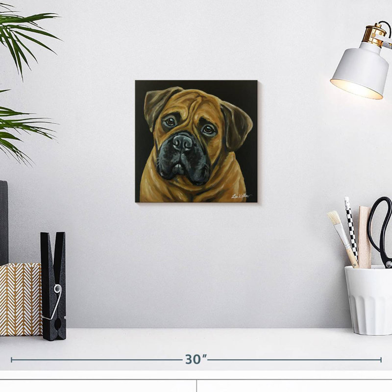 Brampt Bull Mastiff, 10'' H x 10'' W