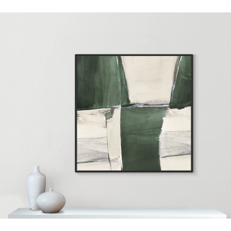 51924 - Été sauge plateau II par Judith Shapiro, Noir, H 46,5 po x l 46,5 po