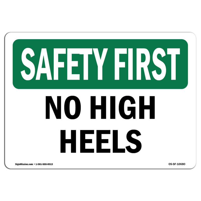 Plaque en aluminium sans talons hauts 12 x 18, H 12 po x l 18 po x P 0,1 po