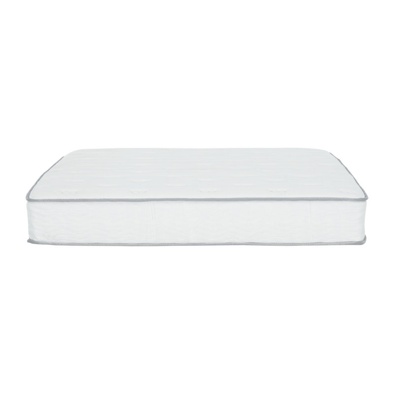Grand matelas 9 po Avec système de ressorts ensachés, couche de mousse, support latéral, transfert de mouvement faible, matelas pour chambre à coucher, tricot doux, soulagement, installation facile