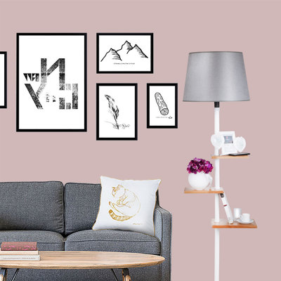 Lampe de table sur pied 67 "Joffe