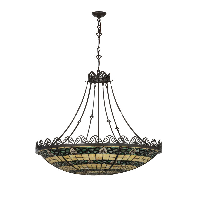 Shell And Ribbon 8 - Light Pendant