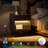 Allysyn 19.69'' W 2-Drawer Nightstand with LED Lights and Power Outlets-1100650073-1100493389
