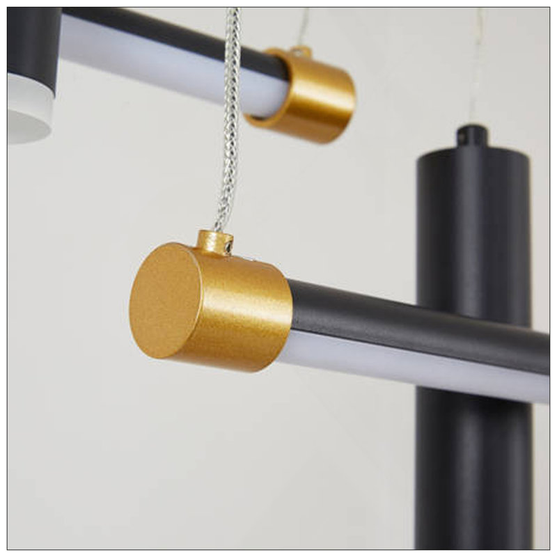- Luminaire suspendu linéaire à DEL à intensité variable pour îlot de cuisine [sans ampoule]