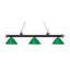 Luminaire suspendu linéaire à 3 lumières pour table de billard Chevelle-22737261-22737254-22737255