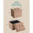 Small Folding Storage Ottoman, Foot Rest Stool, 12.2 X 16.1 X 12.2 Inches, Ottoman With Storage, For Living Room, Bedroom, Dorm-1559469382