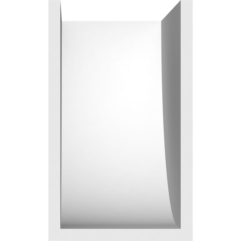 Queue de chevron standard en PVC de qualité architecturale Durham, H 10 po x L 6 po x P 12 po