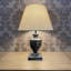 Handcrafted Jaqueline Wooden Table Lamp with Linen Shade – Elegant Minimalist & Country-Chic Lighting for Living Room or Bedroom-1402928711