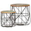 Withrow 2 - Piece Solid Wood Top Living Room Table Set