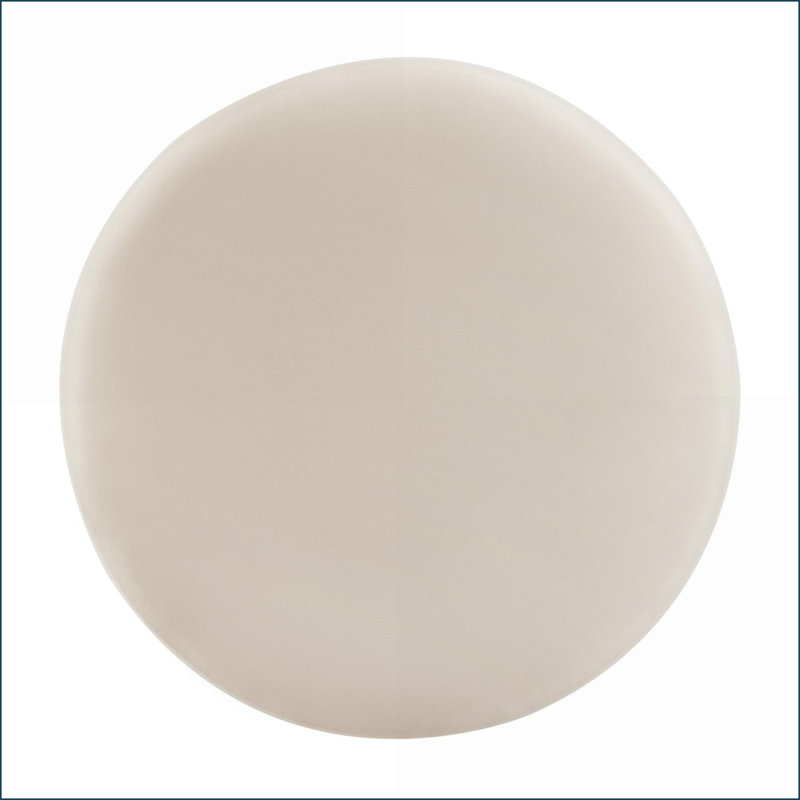 Repose-pieds / siège supplémentaire / table d'appoint | Crème | Velours