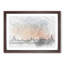 The Chicago Illinois Skyline in Abstract - Picture Frame Drawing Print-55735768-55735770