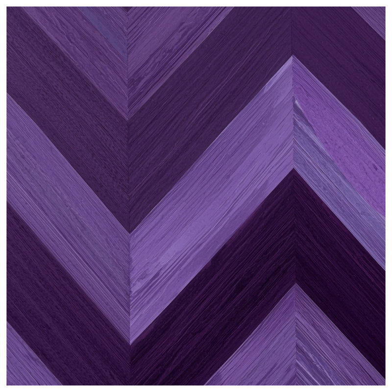 Purple Chevron Pattern Blankets, 60in W x 80in H