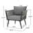 OCEANUS CHAT SET - CHAIR