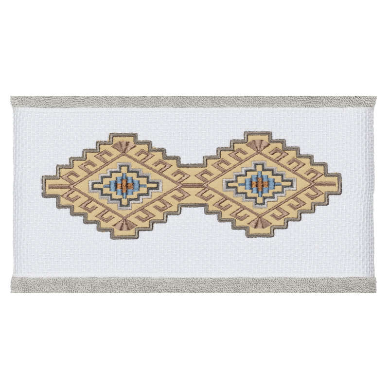 Gianna Turkish Cotton Midweight Bath Towel, Light Gray