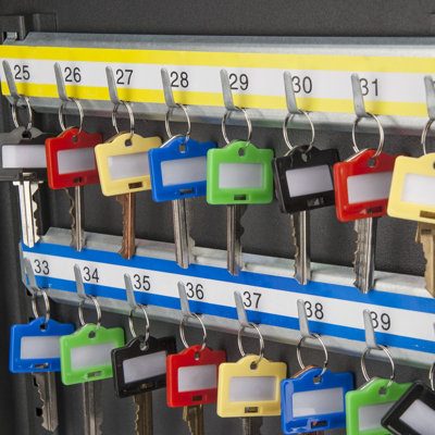 48 KEYS ADJUSTABLE KEY LOCK BOX W/ COMBINATION