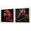 Ensemble de 2 perroquets Crimson Elegance