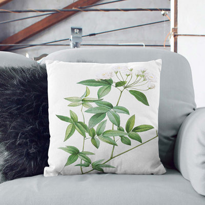 Floral Square Throw Cushion