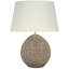 Azure Wicker/Rattan Table Lamp