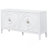 Floyds 60" W Retro Sideboard door with Circular Groove Design,Dining cabinet,Buffet table-659393394