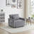 Convertible Sleeper Chair Sofa Bed Adjustable Pull Out Sleeper Chair-1161026052