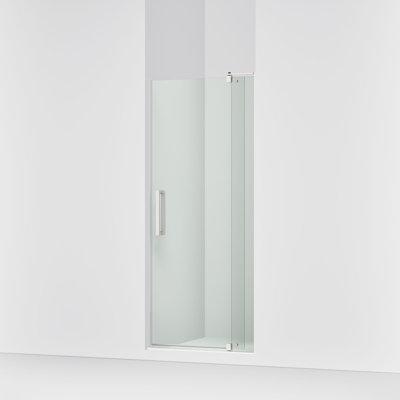 Porte de douche à pivot 27,25 po x 70 po Revel avec technologie CleanCoat