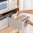 Closet Storage Bin with Window
