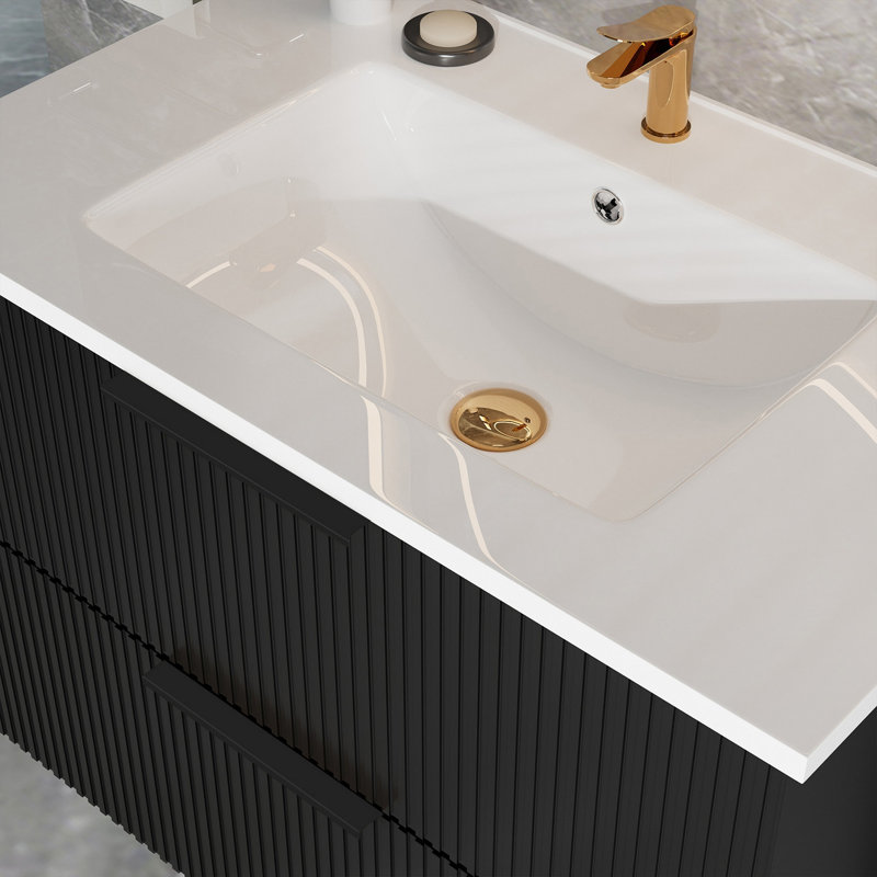 Meuble-lavabo 36 po avec lavabo en céramique