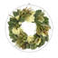 29" Wheat and Hydrangea Magnolia Wreath