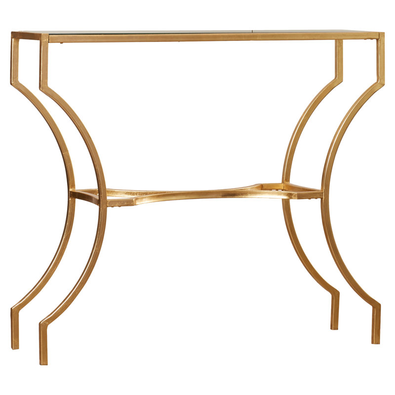 Abu 101cm Console Table, Gold