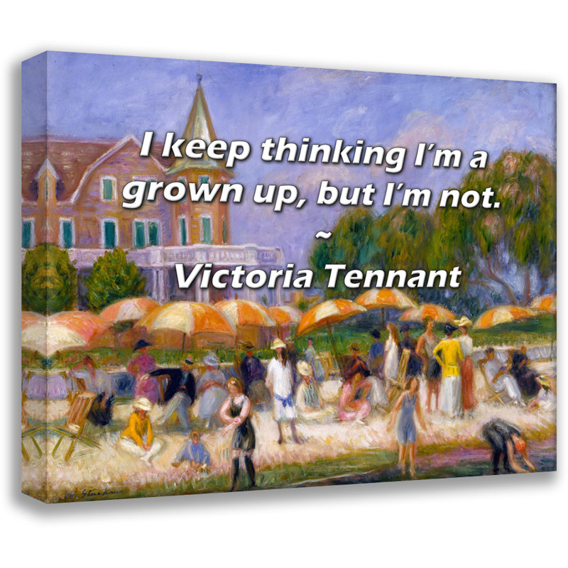 Toile tendue Astoria Grand Gallery par Victoria Trant: «Je continue à penser que je suis un adulte, mais je ne le suis pas
