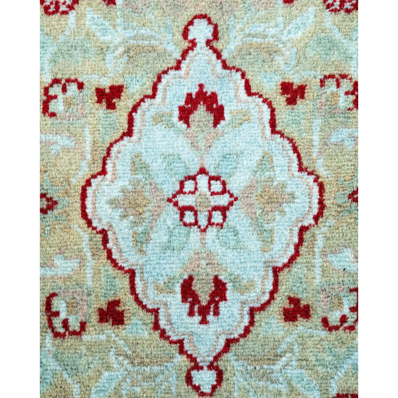 Fine Vibrance One-of-a-Kind 3' 1" X 5' 3" Hand Knotted Area Rug