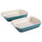 Crock-Pot 2 Piece Ceramic Bakeware Set, Red-61414694