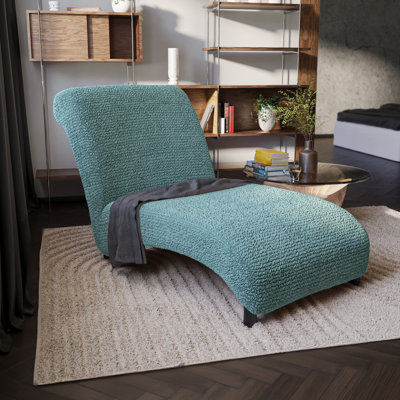 Stretchy Slipcover for Armless Chaise Lounge - Easy to Clean & Durable - Comfort Collection