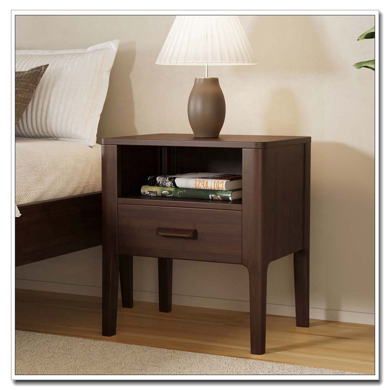 Table de chevet Modern, Chocolat