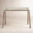 Cant Solid Wood Base Writing Desk-4787183
