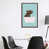 Classic Brown Wood Framed Canvas