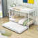Lit superposé simple au-dessus de simple avec lit gigogne simple Savitr Kids