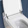 Bcan Smart Toilet With Advance Auto Open/Close Lid/Seat, Tankless Multiple Massage Bidet Modes, 1.28 Gallons Auto Flush, Heat Seat, Warm Wash/Dryer, Soft Closing, Pre-Wetting, Remote Control And Foot Sensing,