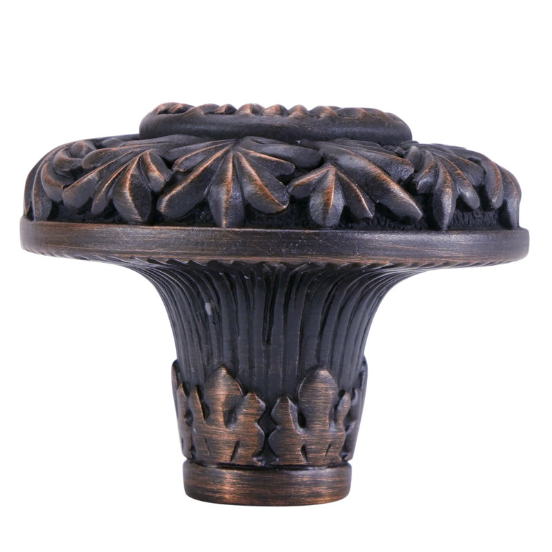 TREMONT KNOB IN PLATE, Bronze