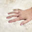 Rosenda Faux Fur Non-slip Bath Mat-2005941536