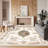 Elegant Hall Carpet, 31.5 x 78.7 inches | 100% Polyester, 0.4 inch Pile Height | Antibacterial, Non-Slip PVC Felt Dot Underside | Machine Washable, Durable Woven Design | Perfect for Entryways & Living Spaces-1005080041