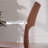 Simple Walnut Solid Wood Backrest Dining Chairs